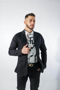 Blazer Slim De Caballero N105 negro – vista lateral