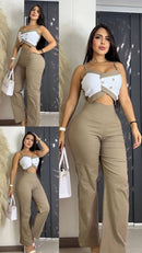 Conjunto dama REF F2167 moda urbana moderna para mujer