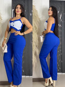 Conjunto dama REF F2167 moda urbana moderna para mujer