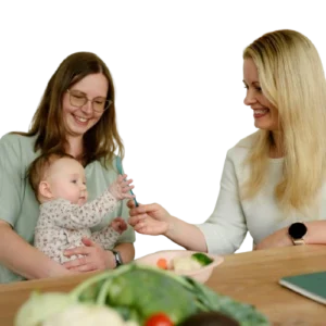 Consulta médica para acompanhamento da saúde e alimentação do bebê.