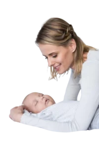 Bebê dormindo tranquilamente em um ambiente seguro e acolhedor.